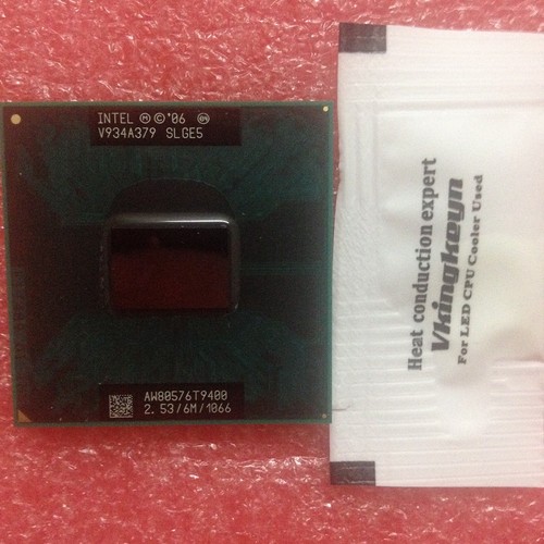Intel core duo t9400 2 - core, 2.53